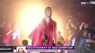 Younes Belhanda Şampi̇yonluk Kutlamasina Taleal Bedru Aleyna İlahi̇si̇ İle Çikti