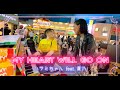 【ハラミちゃんと神コラボ】My Heart Will Go On -  Céline Dion (street piano cover)【アカデミー賞映画「タイタニック」主題歌】#星ミちゃん