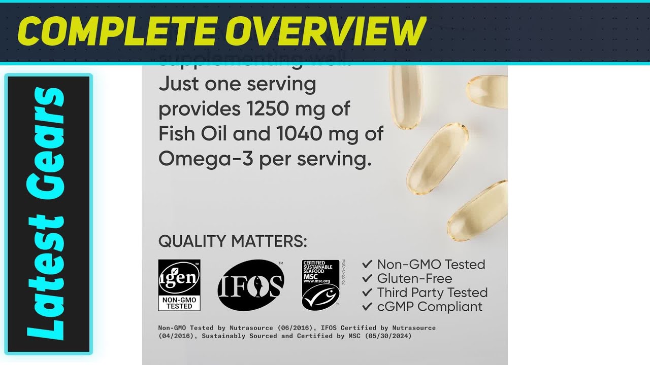 `Sports Research Triple Strength Omega 3: The Ultimate Fish Oil?