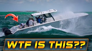 HOW TO RUIN A MILLION DOLLAR BOAT AT HAULOVER INLET! | HAULOVER BOATS | WAVY BOATS