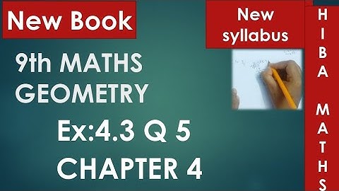 9th maths chapter 4 exercise 4.3 question 5 tn samacheer hiba maths