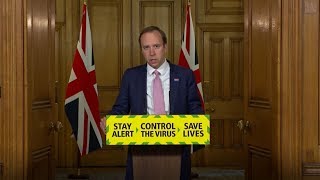 In full: Matt Hancock leads the government coronavirus briefing - June 8 | ITV News