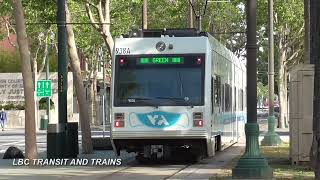 VTA Green Line departing St James