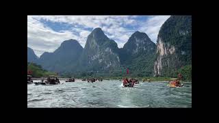 Guilin Yangshuo Tour Li River Cruise | Rafting