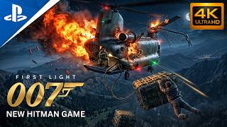 SURVIVE THE ENEMY ATTACK in 007 FIRST LIGHT | NEW JAMES BOND STEALTH ACTION like Hitman & Uncharted