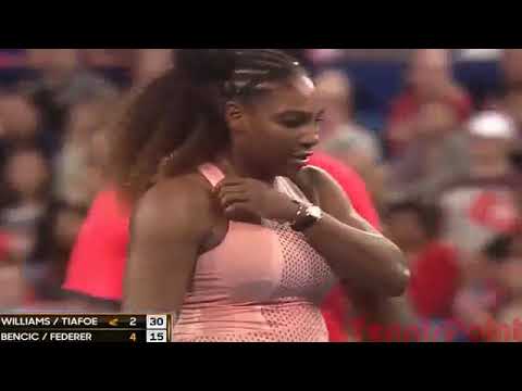 roger-federer-vs-serena-williams-hopman-cup-2019-mixed-doubles-highlights