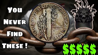 Top 10 Ultra Rare & Most Valuable Mercury Dimes in circulation | Shocking Coin Values .