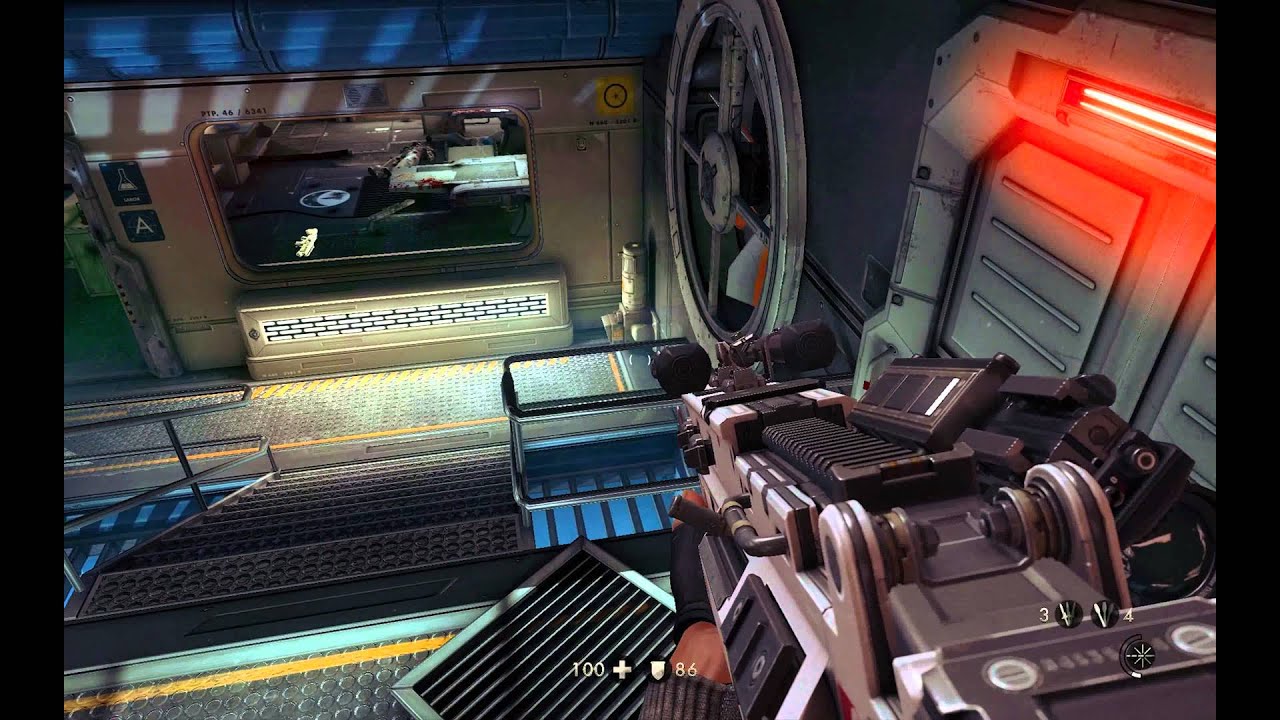 Wolfenstein The New Order "Über / Wyatt" maxed graphics 4K / 2160p