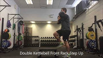 Resilient Performance - Double Kettlebell Front Rack Step Up