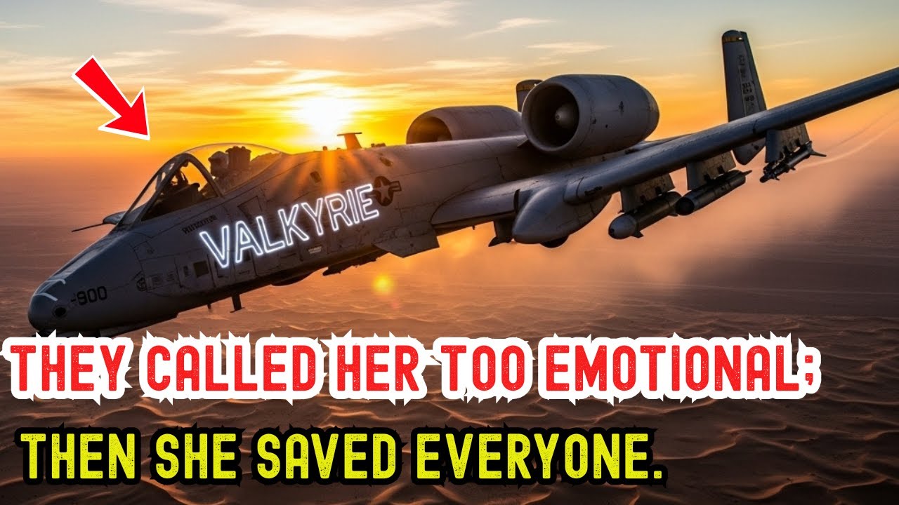 He ordered her to bomb her own men—Until she cut the comms and flew her A-10 Warthog into the fire.