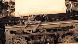 Teletype Alarm Clock