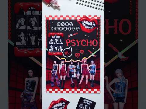 Scrapbooking | BABYMONSTER PSYCHO 베이비몬스터 다꾸 Journaling