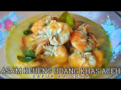 Asam Udang Khas Aceh