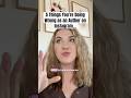 5 Things You’re Doing Wrong on Instagram as an Author…