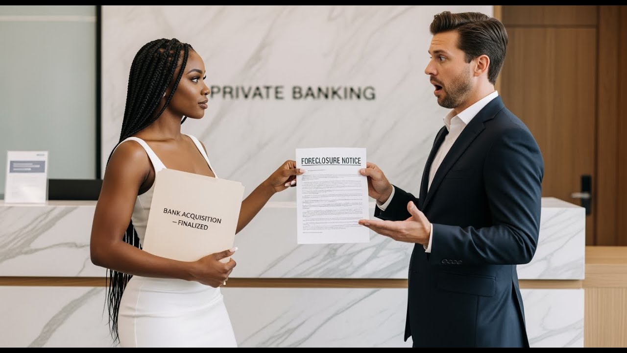 My White Husband Kicked Me Out—Next Day I Bought The Bank And Foreclosed On Him