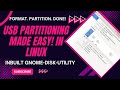 How to Format & Create Multiple USB Partitions on Linux | Step-by-Step Guide