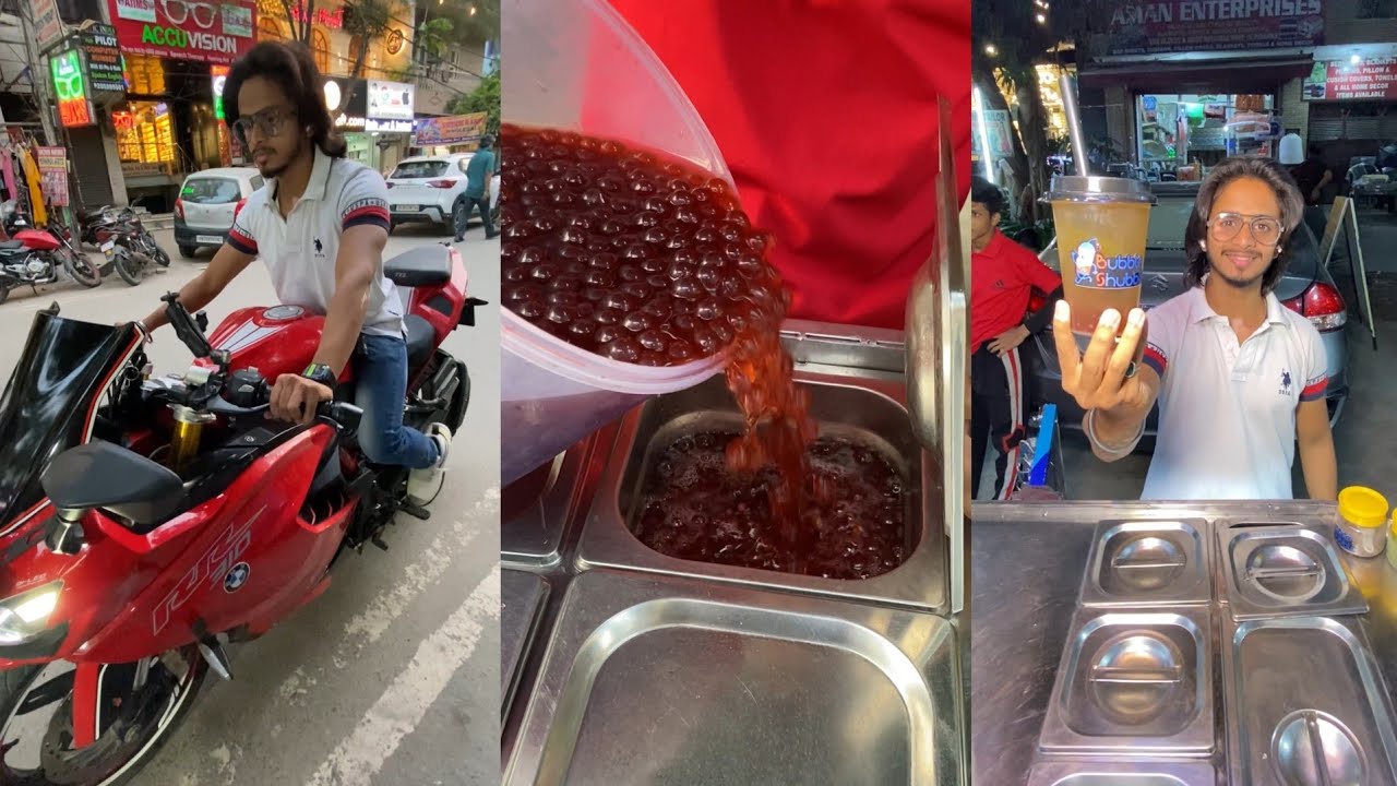 Korean Boba Drink Now in Delhi Made up Of Fresh BoBa | Bubble Drink | Indian Street Food |