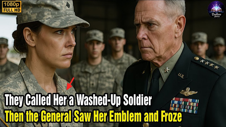 They Called Her a Washed-Up Soldier — Then the General Saw Her Emblem and Froze
