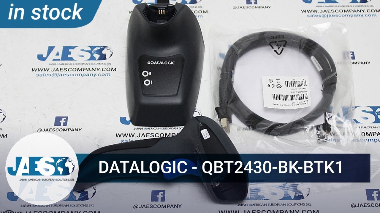 DATALOGIC QBT2430BKBTK1 (IN STOCK) Scanner, USB, 2D IMAGER 扫描器