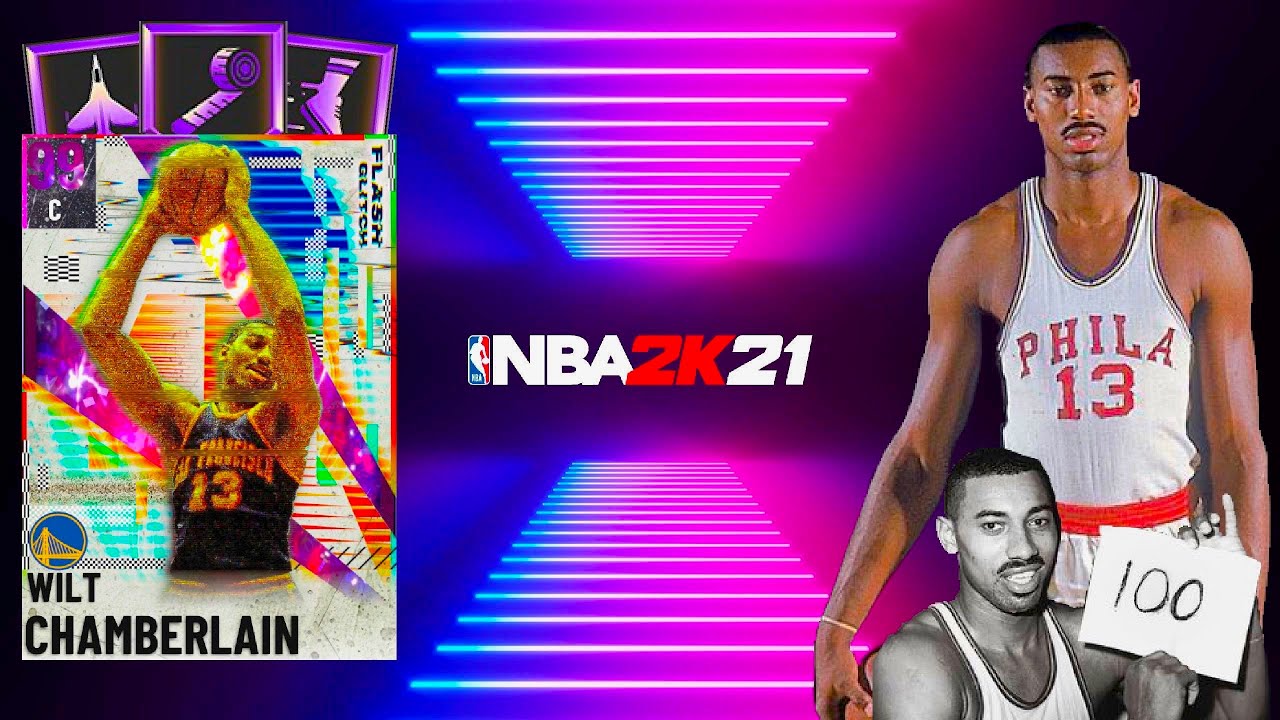 DARK MATTER WILT CHAMBERLAIN GAMEPLAY! HE IS INCREDIBLE & IS THE BEST CARD IN NBA 2K21 MyTeam!