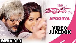 Presenting to you 'apoorva kannada video jukebox' starring v.
ravichandran, apoorva. buy it from itunes :
https://itunes.apple.com/in/album/apoorva-original-...