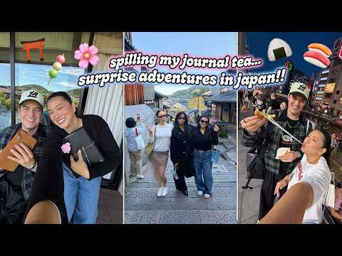 SPILLING MY JOURNAL TEA & Surprise Adventures In Japan!!