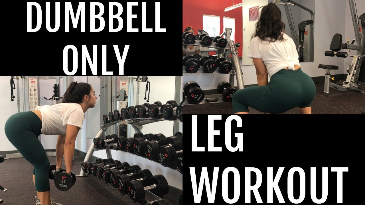DUMBBELL ONLY LEG WORKOUT//GOING VEGAN??? YouTube