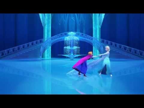 La Reine des Neiges - Patinage avec Elsa, Anna et Olaf I Disney