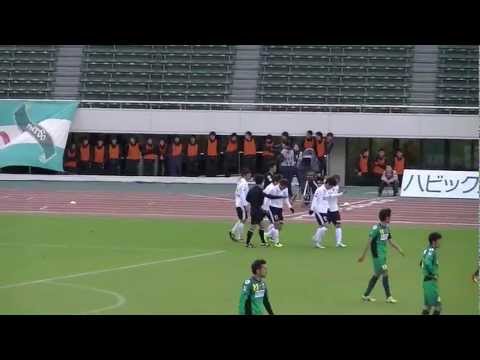2013.04.07　第7節　FC岐阜vs京都サンガFC　三平和司選手の先制ゴール！