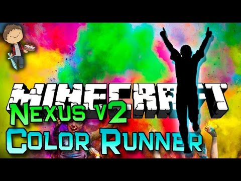 Minecraft NEW Mini-Game: Color Runner Nexus v2 Game w/Mitch & Jerome! - Minecraft NEW Mini-Game: Color Runner Nexus v2 Game w/Mitch & Jerome!