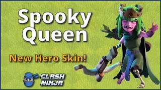 New Spooky Queen Hero Skin - October 2022 | Clash of Clans
