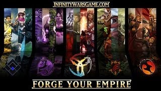 Let's Play INFINITY WARS, The Collectable Card Game - Episode 1