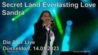 Sandra - Secret Land/Everlasting Love / Die 80er Live, Düsseldorf, 14.01.2023