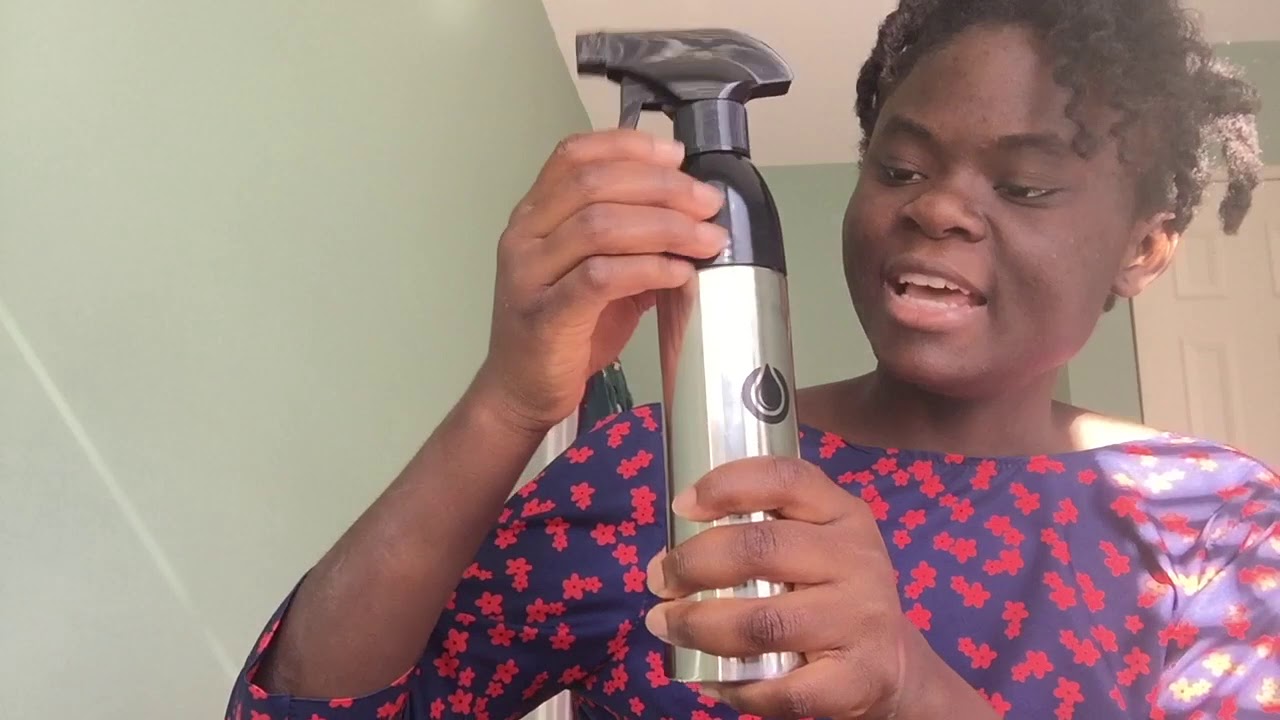 Best spray bottle for low porosity natural hair (hot water)|Thermal bottle