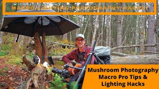 Mushroom Macro Photography in the Rain, 2 Easy Hacks &amp; Tips!