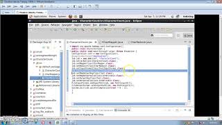 CharCount ProgramDriver Class 3