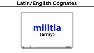 Latin and English: Cognates by Professor Dave Explains 7,884 views 1 month ago 4 minutes, 22 seconds