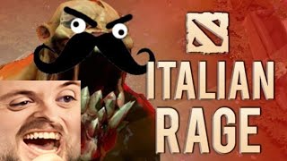 Forsen reacts to The Raging Italian (Dota 2)