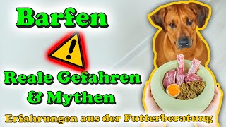 Risiken beim Barfen vs. Mythen übers Barfen - Keimgefahr & Nährstoffmangel - was sagt die Erfahrung?