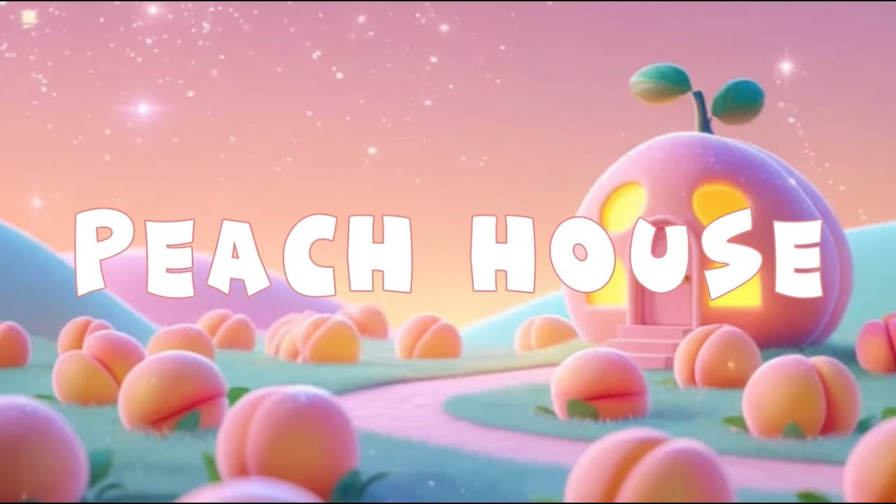 PEACH HOUSE — Chill Kawaii Beats in a Dreamy World 🍑✨