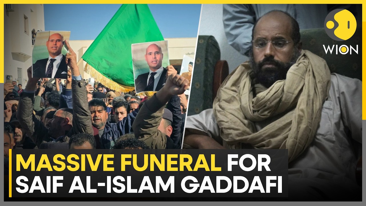 Reports: Armed Men Killed Son of Muammar Gaddafi at Home | WION News