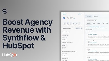 Boost your Agencies Revenue with Synthflow & HubSpot || Webinar
