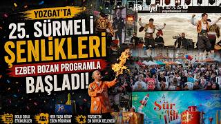 Yozgat’ta 25. Sürmeli Şenlikleri Başladı Kortej Cumhuriyet Meydanı’na Uzandı