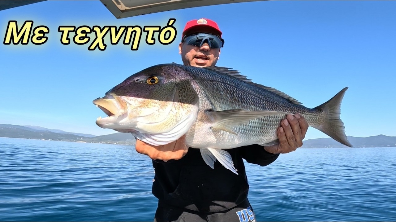 Ψάρεμα! Συναγρίδα τερας με τεχνητό! @