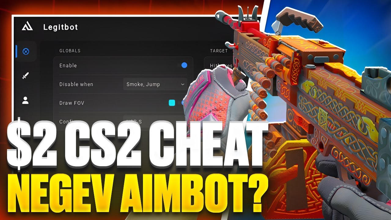 This $2 CS2 Cheat Turns the NEGEV & M249 Into LASERS! (CS2 Cheating)