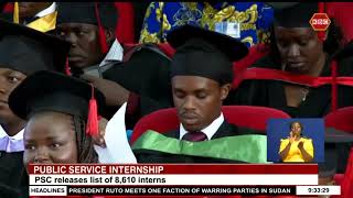 PSC releases list of 8,610 interns to be placed in public institutions