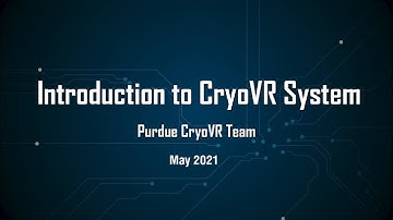 CryoVR Annual Report