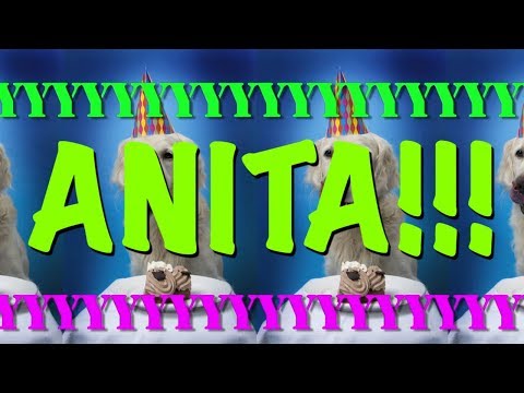 HAPPY BIRTHDAY ANITA! - EPIC Happy Birthday Song