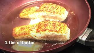 Lemon garlic butter pan seared salmon How to pan seared salmon, Salmon with lemon butter sauce