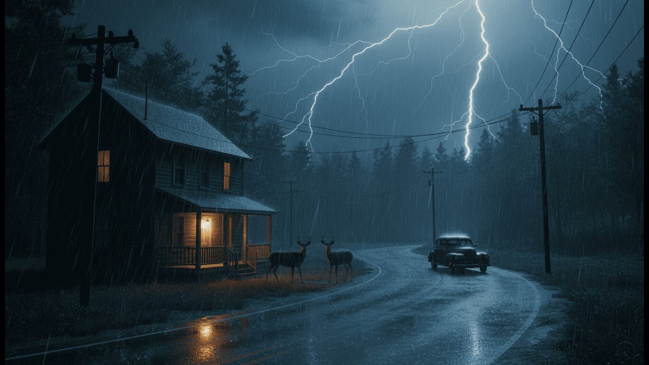 Lluvia para dormir de noche #lluviaparadormir #dormirmejor #sueñoprofundo #lluvia